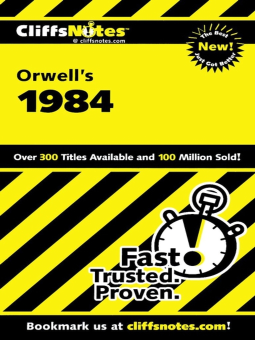 Title details for CliffsNotes on Orwell's 1984 by Nikki Moustaki - Wait list